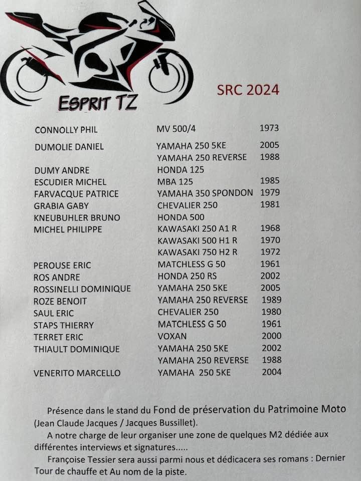 Affiche esprit tz src 2024