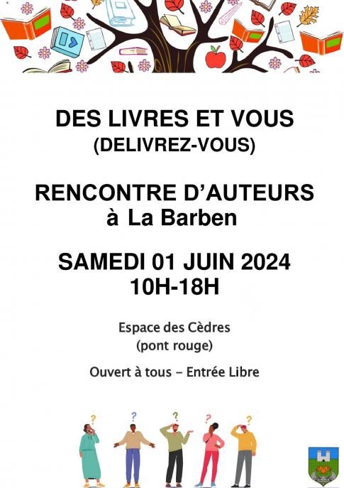 Affiche rencontre auteurs