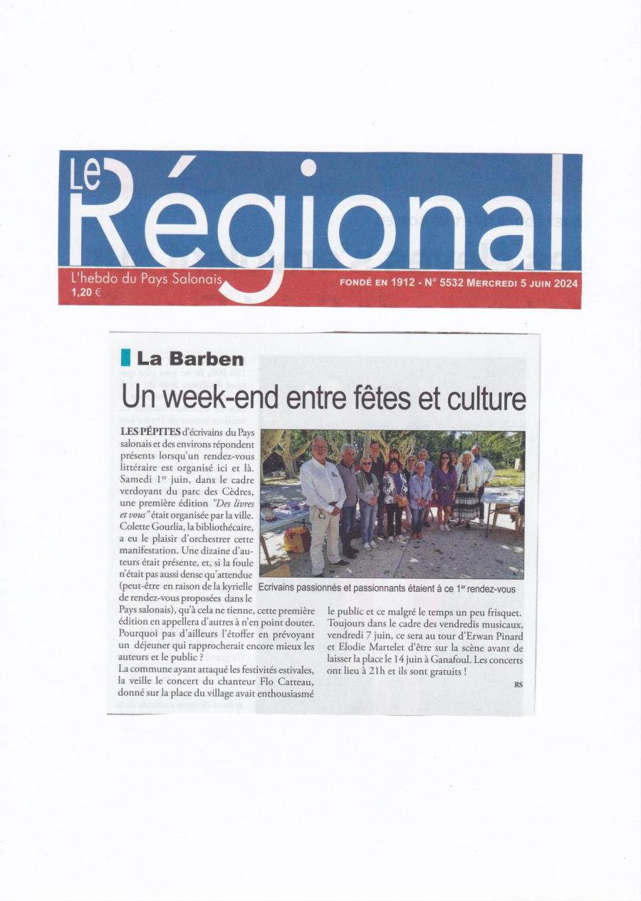 Le regional 05 06 2024